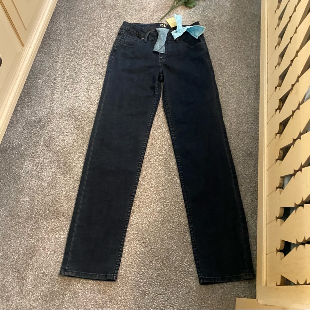 Worn (brand) Jeans wonderful straight leg true denim jeans!